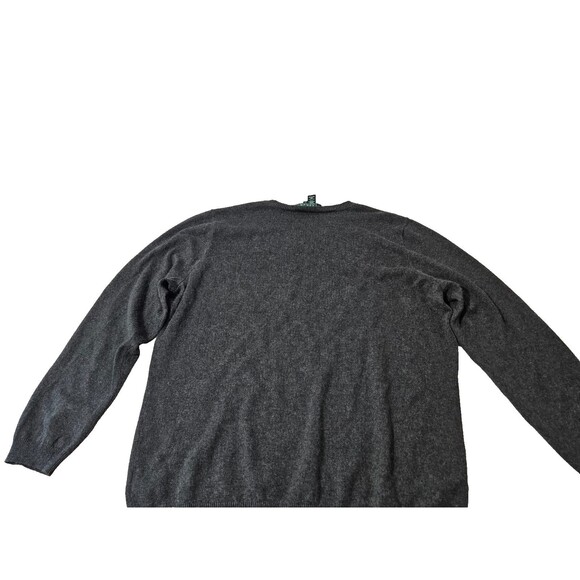 Lauren Ralph Lauren Sweater Woman 2X Pullover Gray Sweater Lightweight - Picture 2 of 9